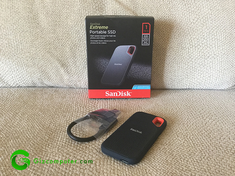 Color Negro SanDisk Extreme Portable SSD 250 GB, hasta 550 MB/s de Velocidad de Lectura 