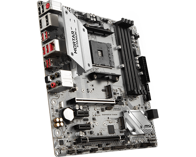 MSI B450M Mortar Titanium MSI B450M Mortar Titanium