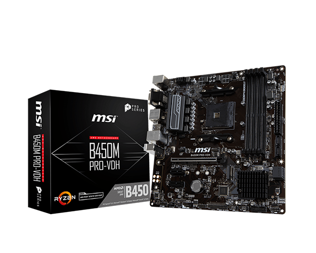 MSI B450M PRO-VDH