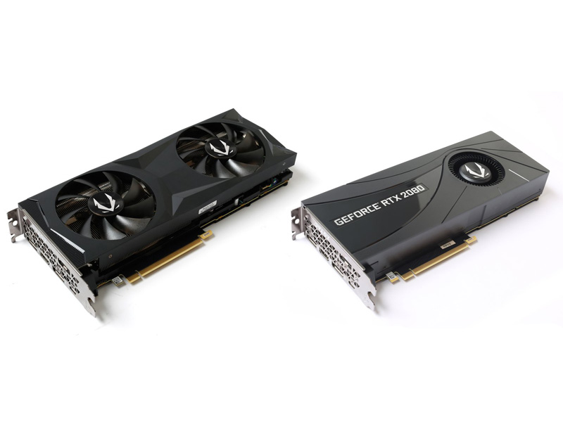 Zotac Gaming GeForce RTX 2080 y Zotac Gaming GeForce RTX 2080 Blower