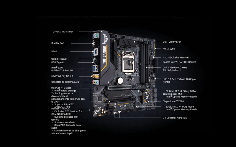 Asus Tuf Z390M-Pro Gaming WIFI