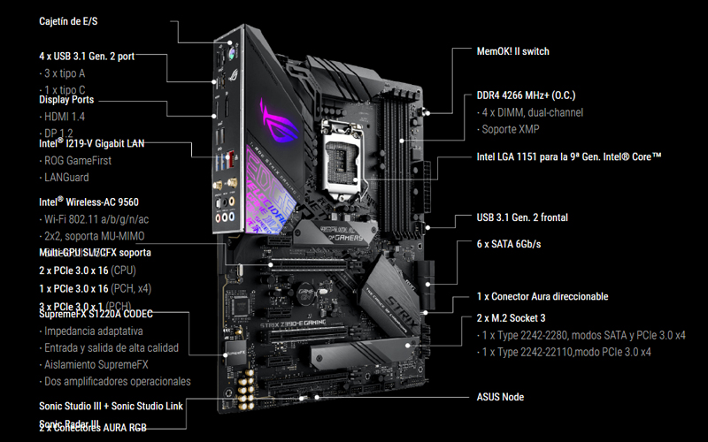 Asus Rog Strix Z390-E Gaming