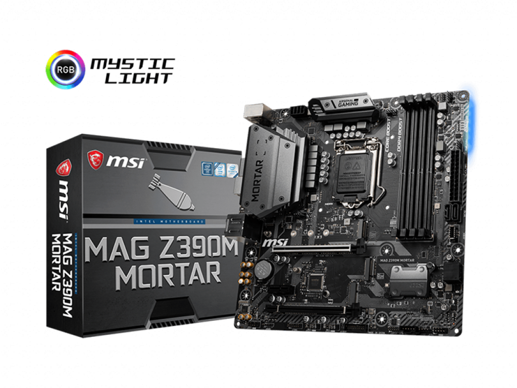 MSI Mag Z390M Mortar