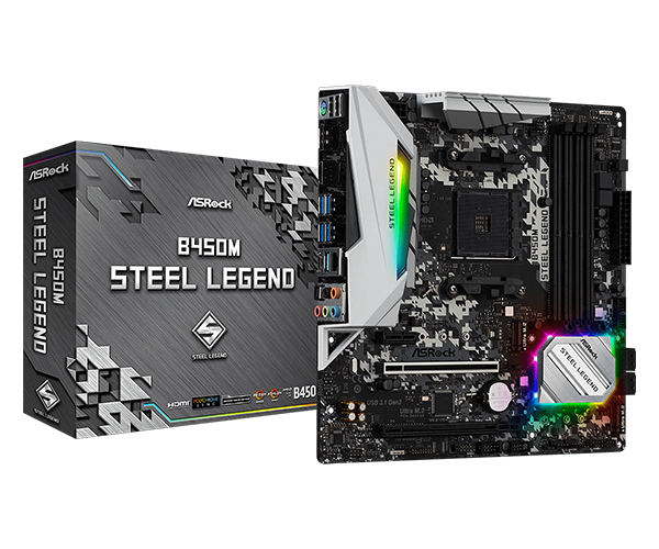 ASRock B450M Steel Legend