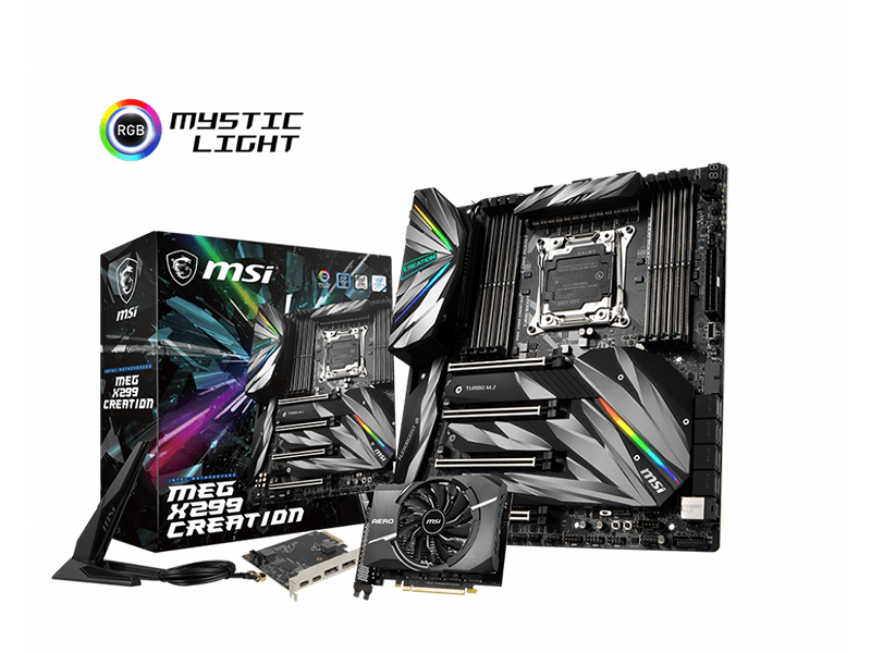 MSI Meg X299 Creation