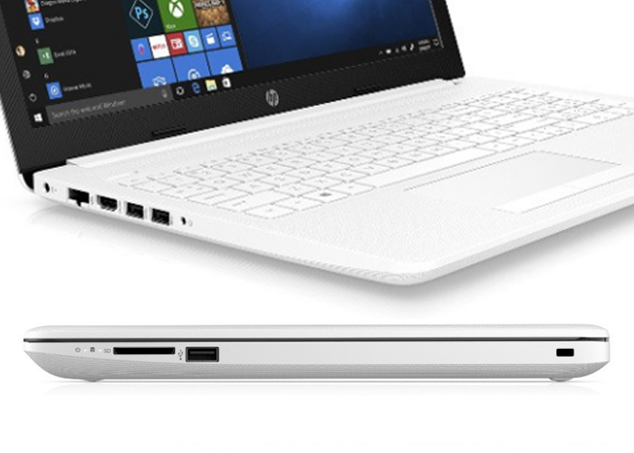 Apartado de conectividad con USB 3.1 HP 15-da0096ns