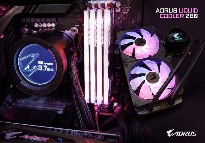 Aorus Liquid Cooler 240 y Aorus Liquid Cooler 280