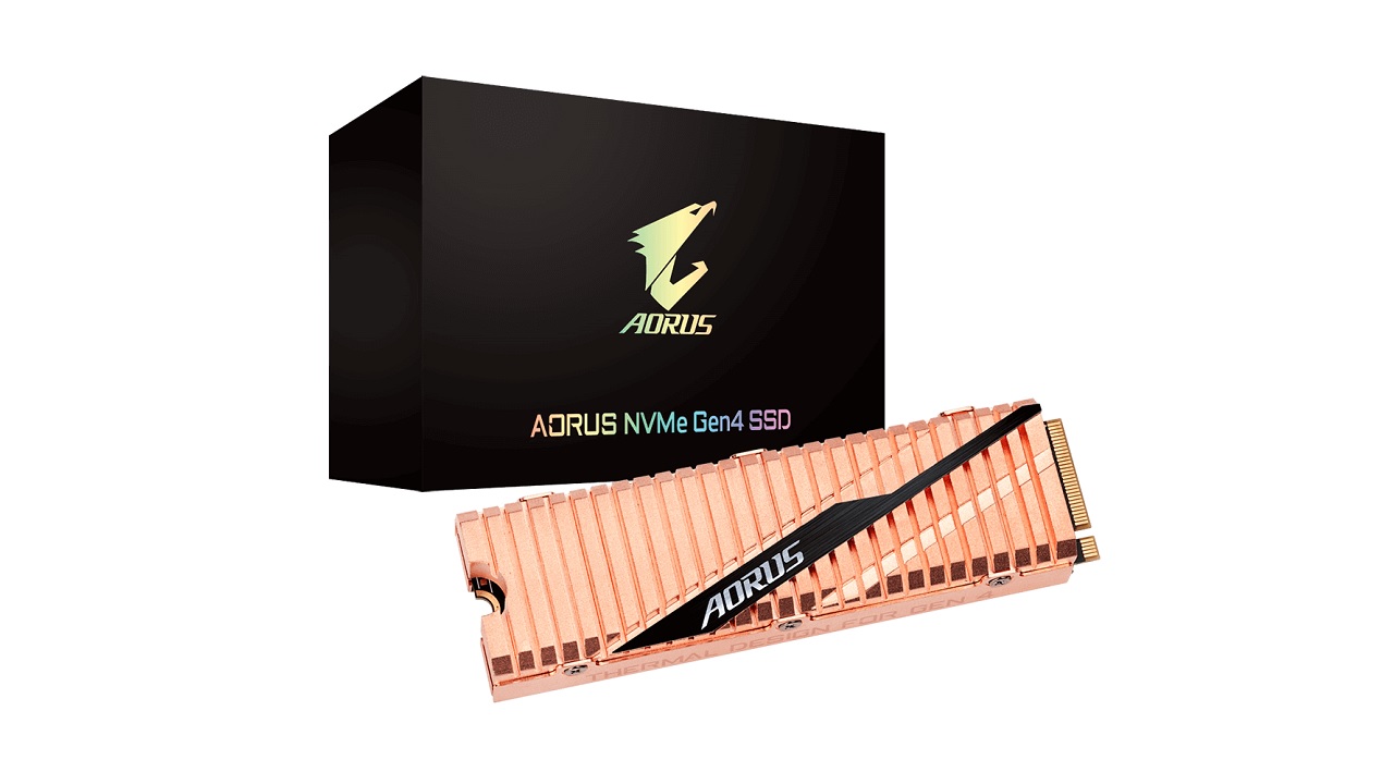 Gigabyte Aorus NVMe Gen4 SSD