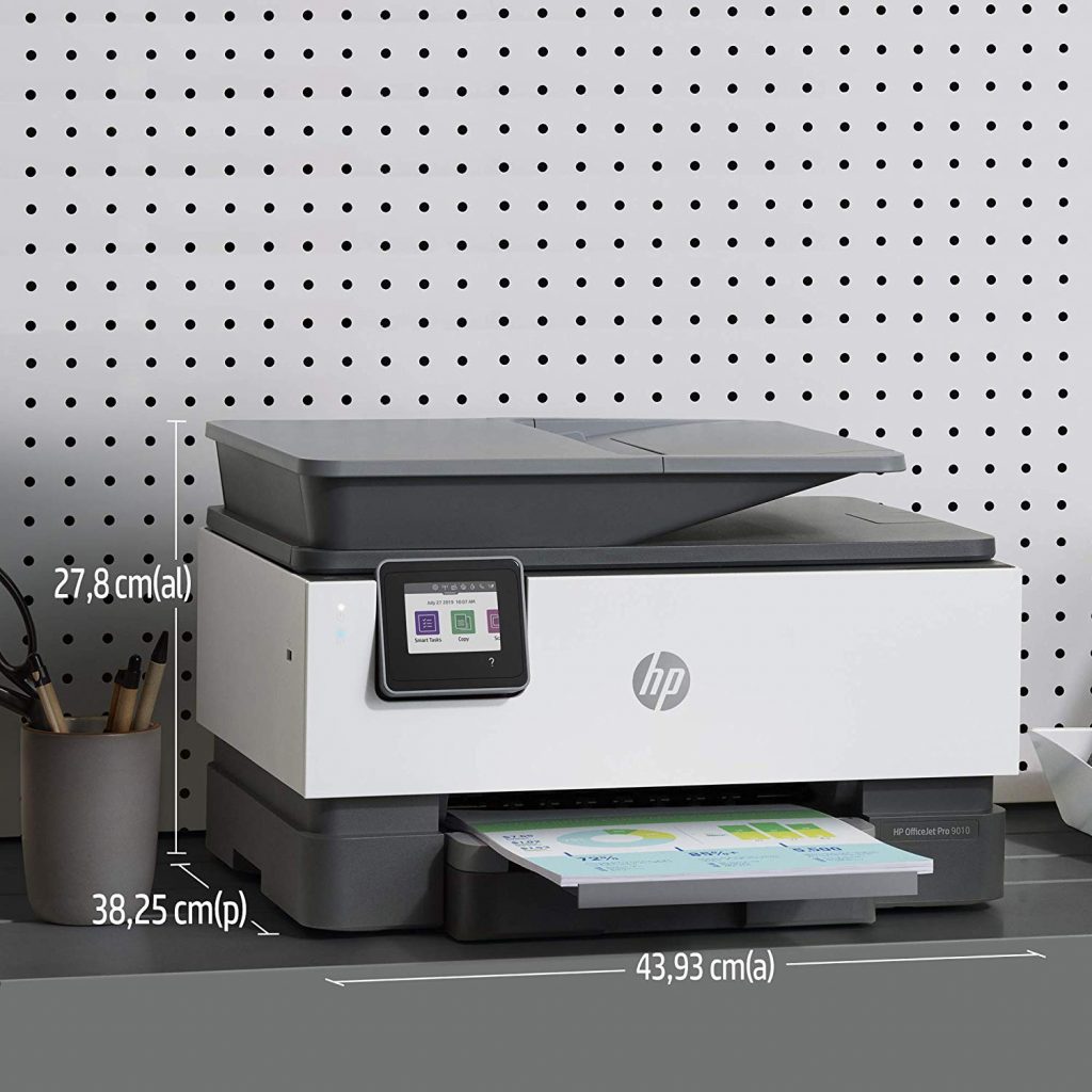 HP OfficeJet Pro 9010, dimensiones