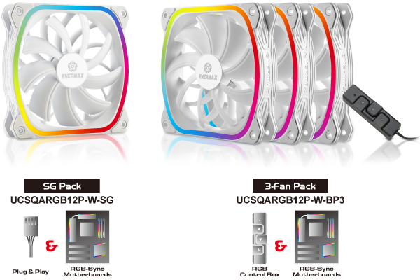 Enermax SquA RGB White