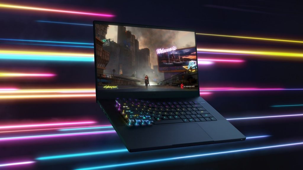 Teclado óptico en el portátil Razer Blade 15