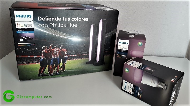 Gaming inmersivo Play Starter Set Philips Hue y bombillas