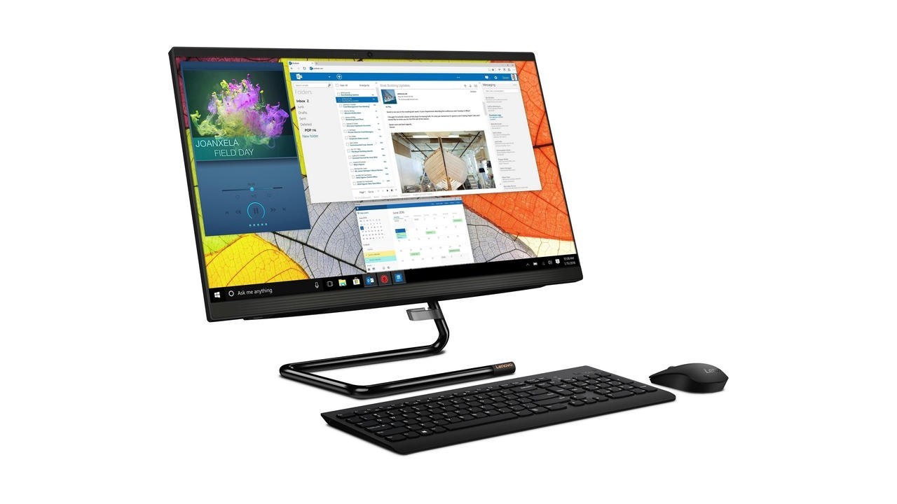 Lenovo IdeaCentre A340-24IWL, all in one con estilo y potencia