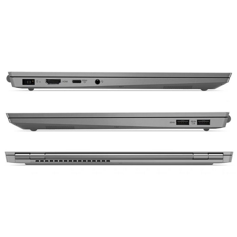 Lenovo ThinkBook 13s, conexiones y bisagra