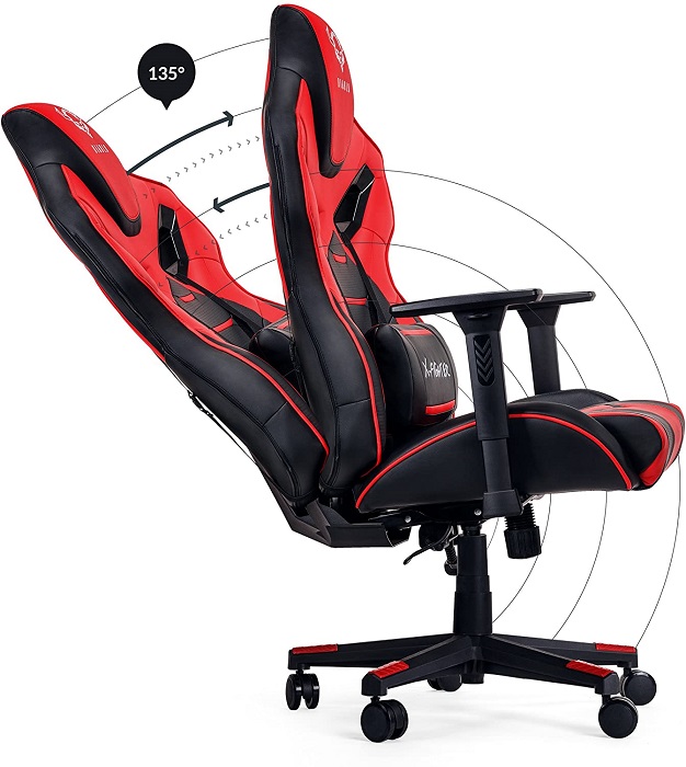 Diablo X-Fighter, respaldo reclinable