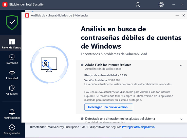 Ánalisis de vulnerabilidades