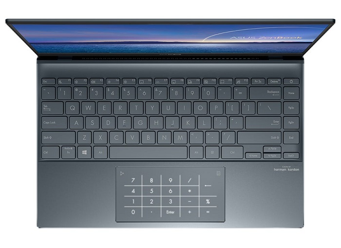 ASUS ZenBook 14 UX425EA-HM165T, teclado