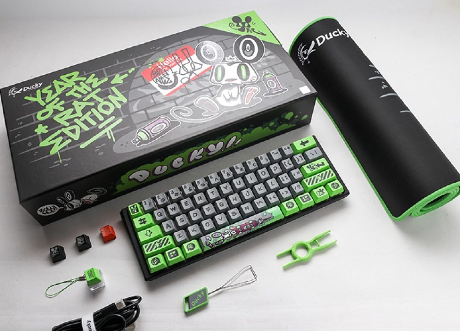 Ducky Year of the Rat, teclado gaming de edición limitada