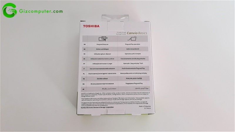 Toshiba Canvio Basics 2 TB