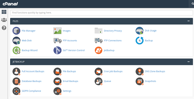 cPanel 