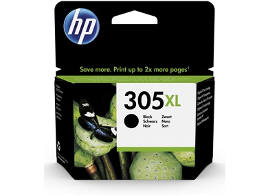 Cartucho de tinta Original HP 305XL de alta capacidad negro