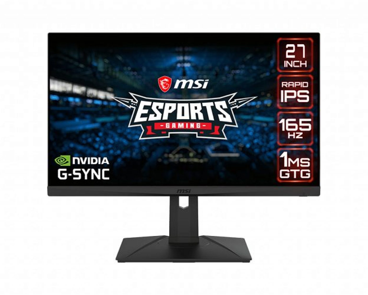 Optix G273QPF, monitor gaming MSI con panel de 27 pulgadas Rapid IPS