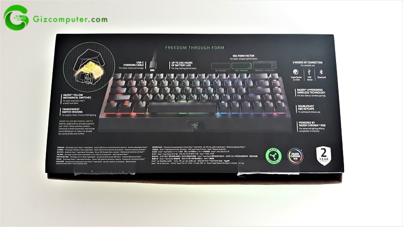 Razer BlackWidow V3 Mini Hyperspeed