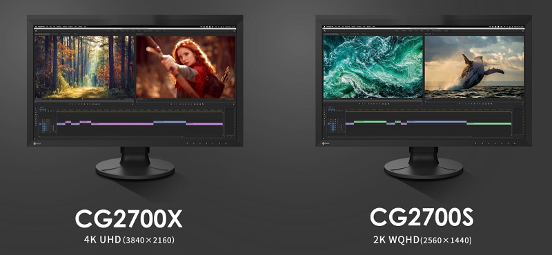 EIZO ColorEdge CG2700X & CG2700S