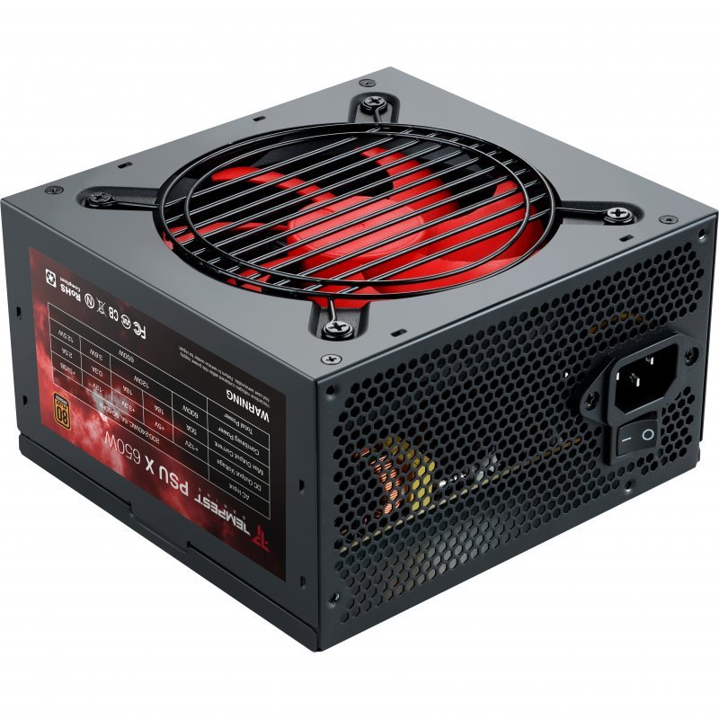 Tempest Gaming PSU X 650W 80 Plus