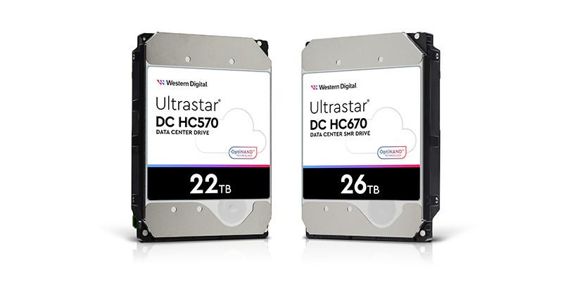 UltraSMR DC HC670 26 TB Western Digital