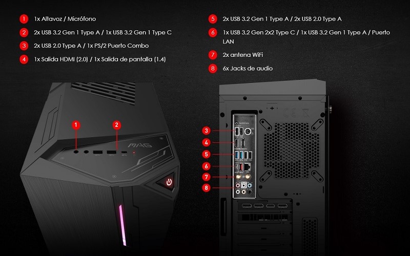 MSI MAG Codex X5 12TE-1204XES