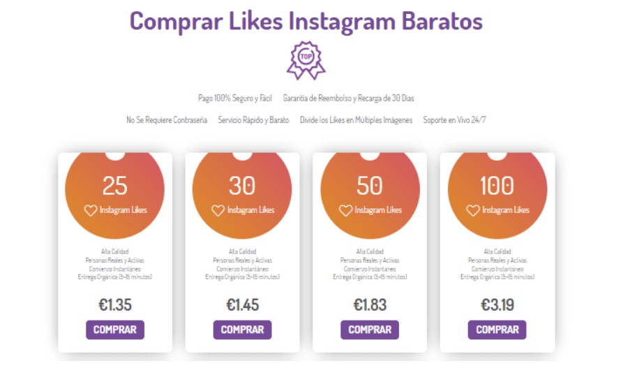 comprar likes instagram