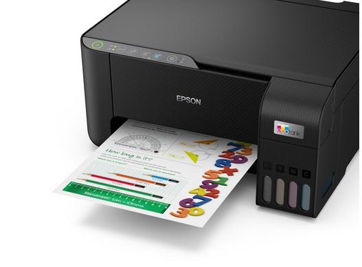 Epson EcoTank ET-2812, Impresora WiFi A4 Multifunción con Depósito de Tinta  Recargable, 3 en 1: Impresión, Copiadora, Escáner, Mobile Printing, Negro