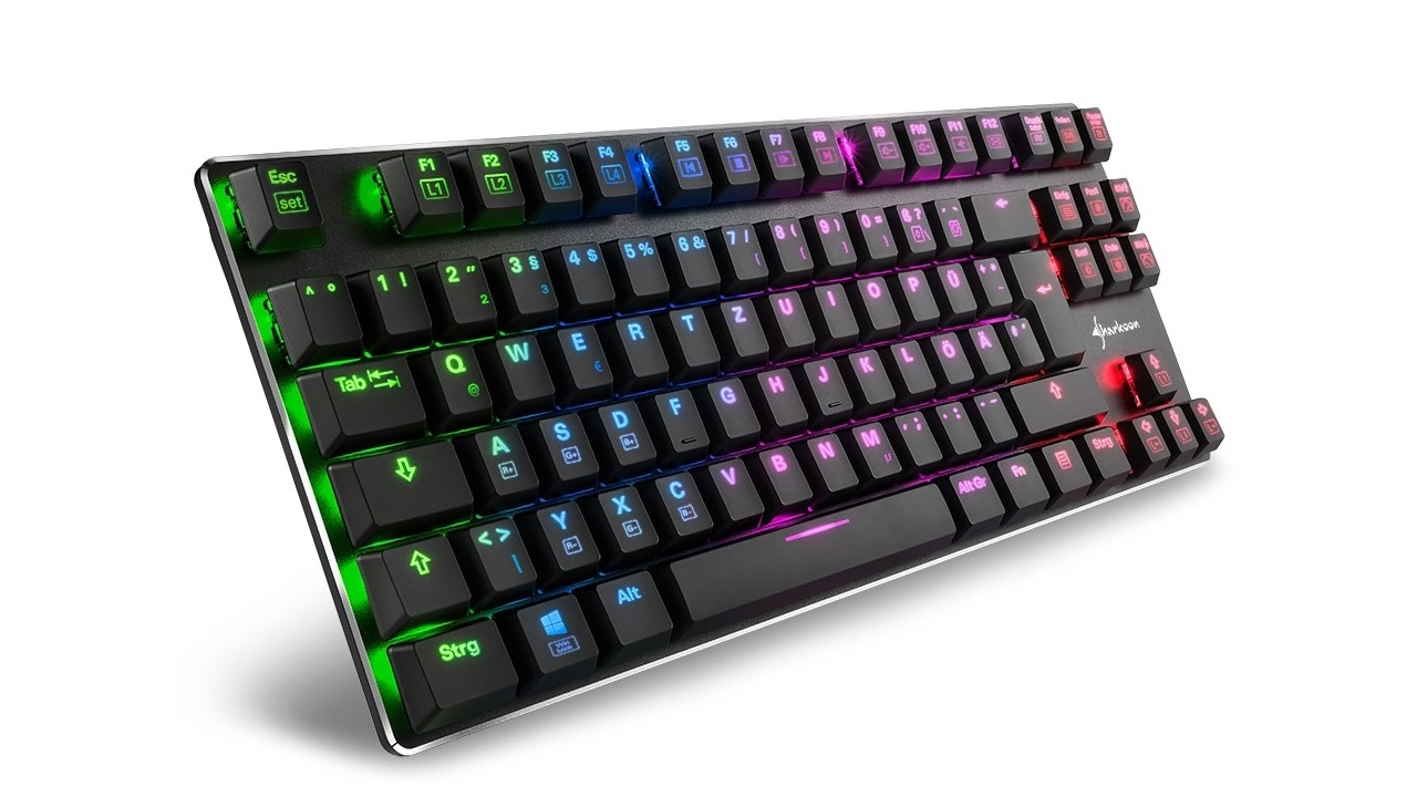 PureWriter TKL RGB de Sharkoon