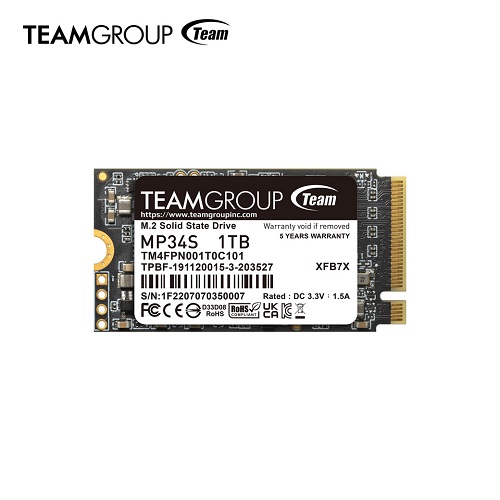MP34S M.2 PCIe SSD