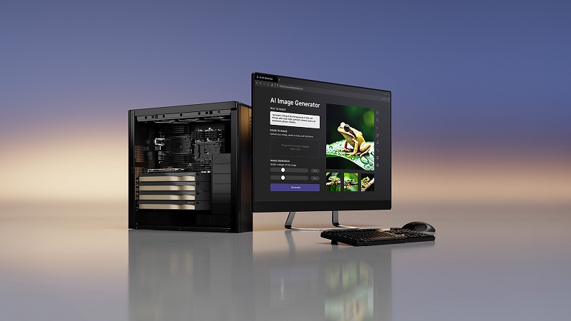 NVIDIA RTX 5000 ADA workstation