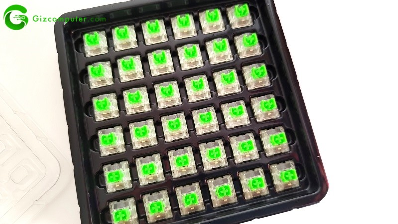 Razer Mechanical Switches Green Clicky Switch GEN-3