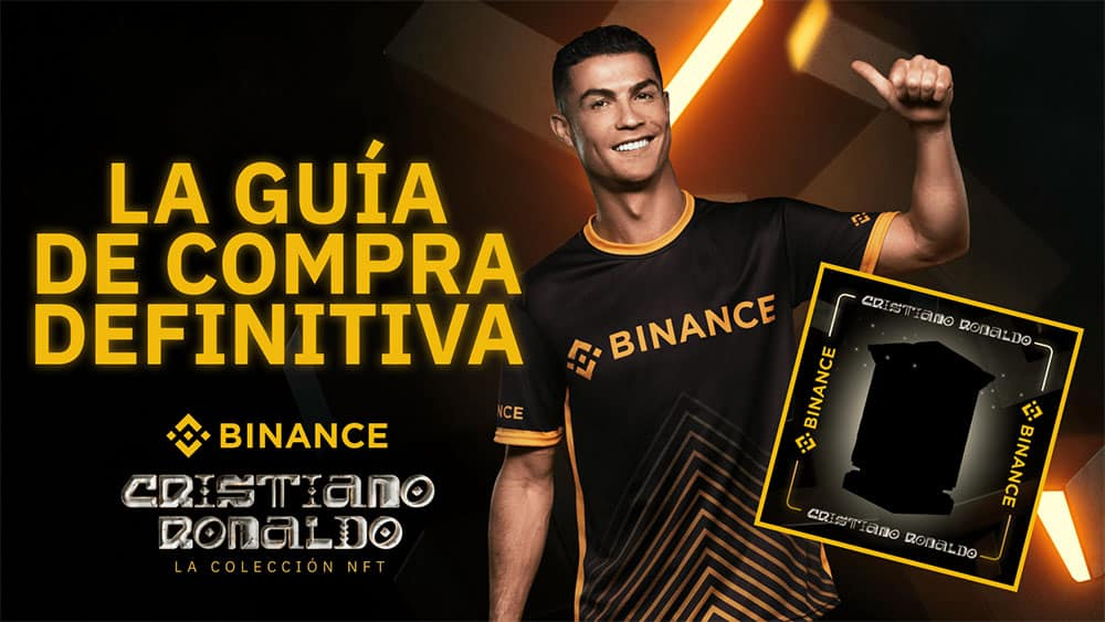 Demandan a Cristiano Ronaldo por mil millones de dólares por promoción de NFT en Binance