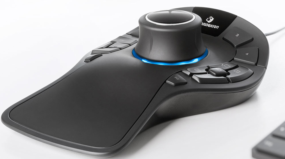 El mouse idóneo para modelado 3D - SpaceMouse Pro