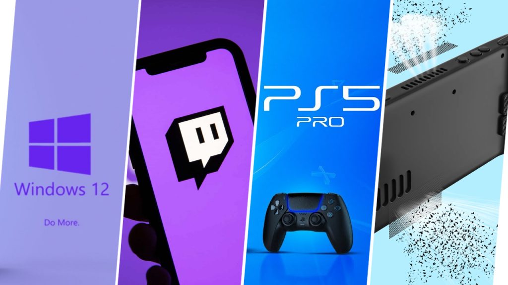 Windows 12 se asoma, Twitch se retracta, se filtra la PS5 Pro y Valve advierte de los humos de Steam Deck