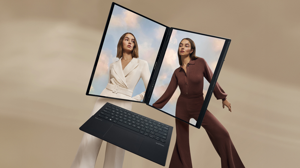 Asus Zenbook Duo 2024, el primer portátil con doble pantalla de 14 pulgadas del mundo