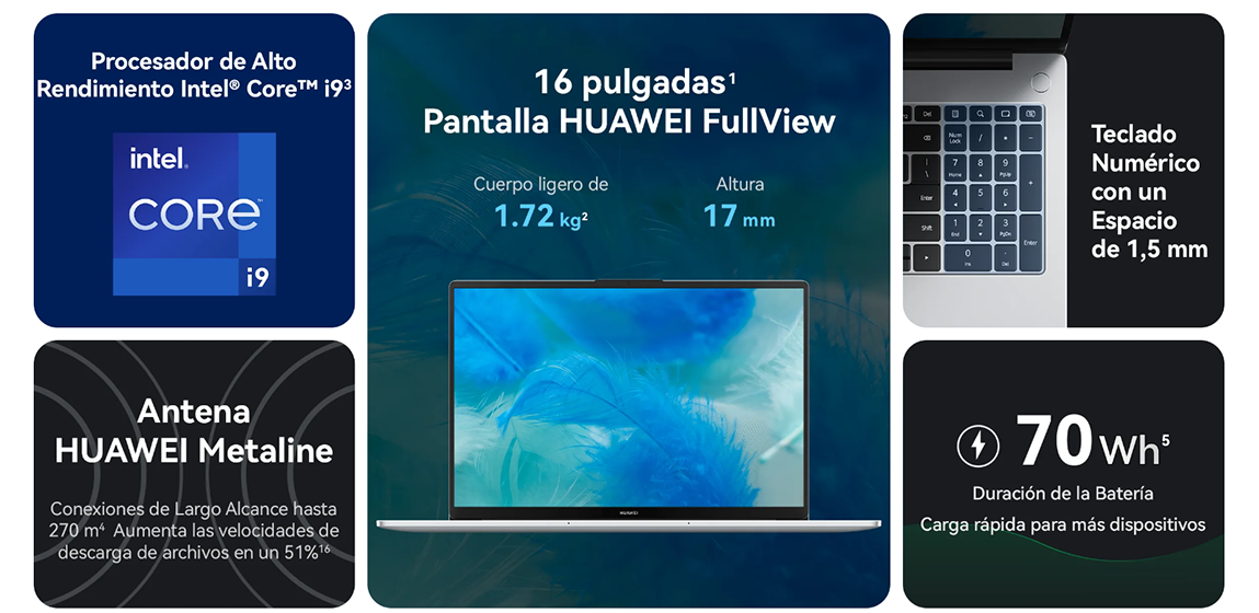 HUAWEI MateBook D 16 2024, un portátil ligero y de alto rendimiento llega al mercado