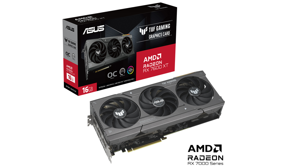 Nuevas tarjetas gráficas Asus Dual y TUF Gaming AMD Radeon RX 7600 XT