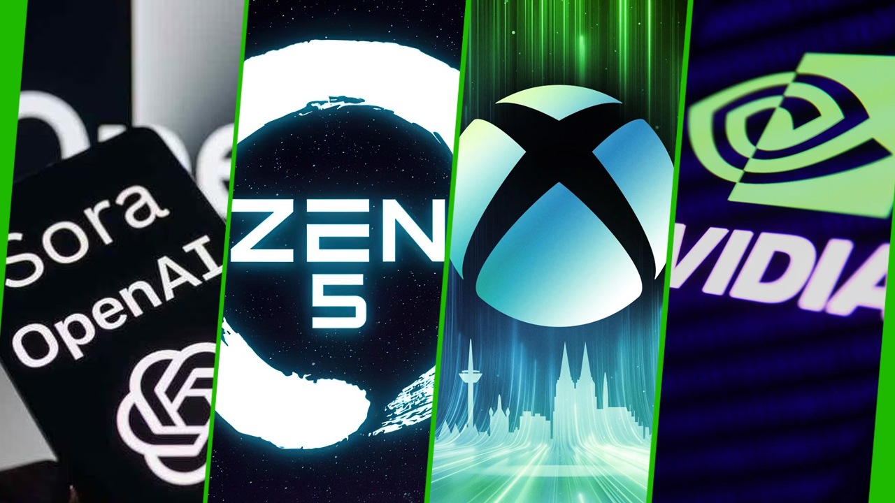 OpenAI sorprende con Sora, novedades de AMD Zen 5, Xbox traerá a PS5 y Switch cuatro de sus juegos y otras noticias más