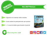 SORTEO: Nero Platinum 2017, llévate un Serial Key gratis [FINALIZADO]