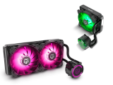 Nox Hummer H-120 Aura y H-240, kits de refrigeración líquida con RGB