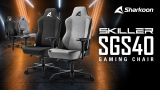 Sharkoon Skiller SGS40, silla deportiva para gaming y oficina